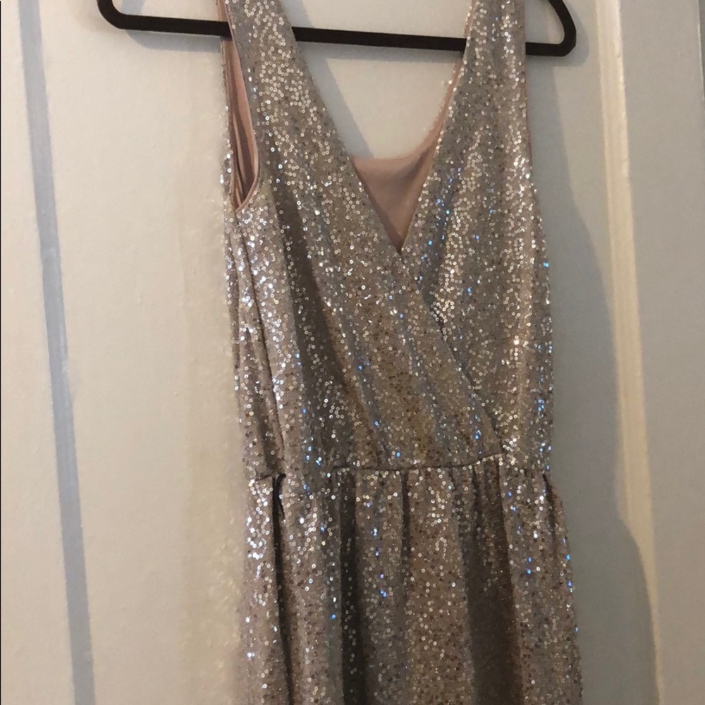 Reversible Light pink sparkly dress